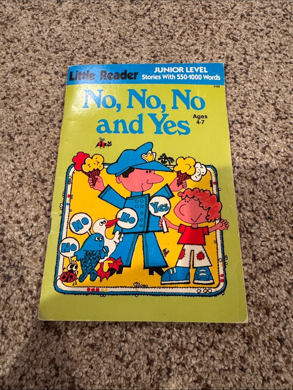 'No, No, No and Yes' Children's Book Vintage